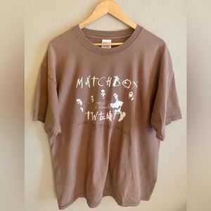 2003 Matchbox 20 - More Than You Think You Are Tour T-Shirt Brown XL